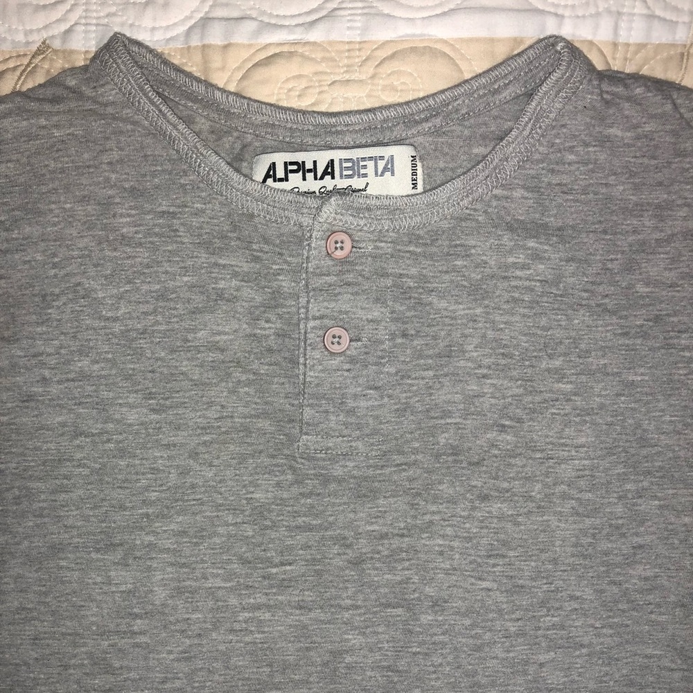 Alpha Beta Henley (Size: M)